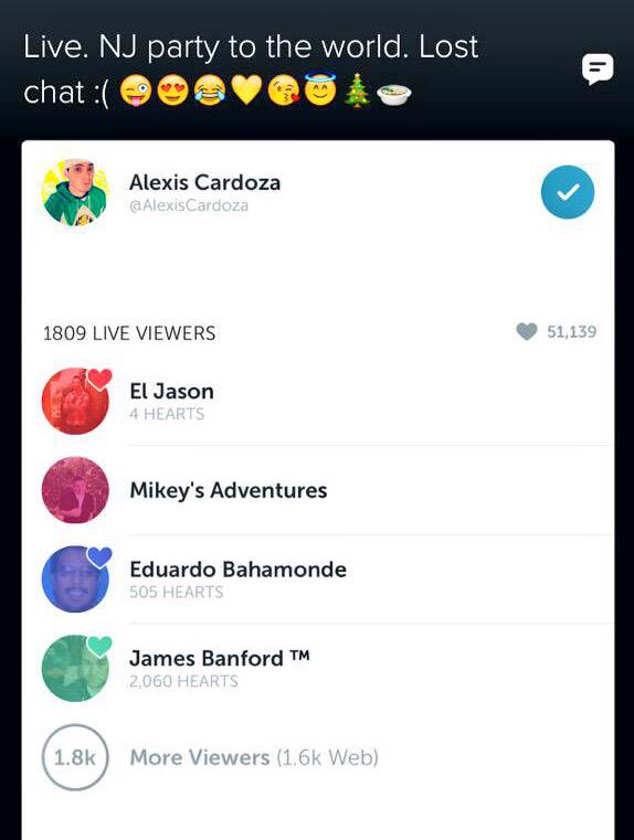 _AlexisCardoza's tweet photo. Long nights with the @periscopeco #family #familia #scrope every Friday night with music from @ClubZone_FM #thankyou http://t.co/Q36u1ryqKY