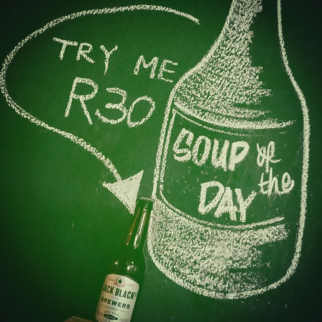 TheGreensider's tweet photo. Cold one?? We've got "Soup of the Day" to warm you right up!!! Live Music from 3pm! AND we're open through #Eishkom! http://t.co/CbZFVqI6GM