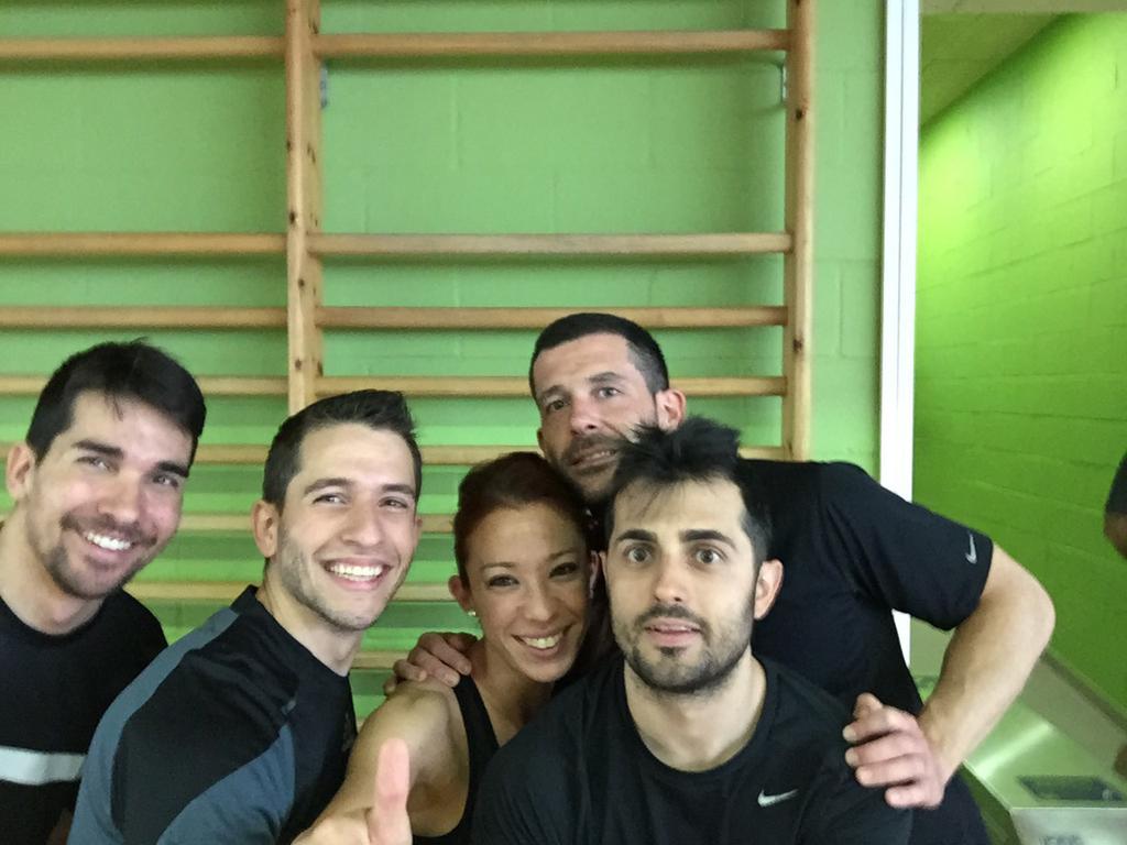 victortello85's tweet photo. #HomsaSelfies en #PresentacionesNuevasCoreos @LesMills con @HomsaSport Grandes!!! http://t.co/4zgEmXtK1H