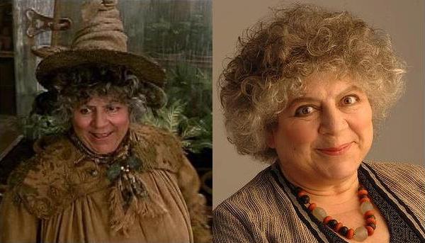 Happy 74th Birthday, Miriam Margolyes! She played Hufflepuff Head of House and Professor of Herbology Pomona Sprout. 