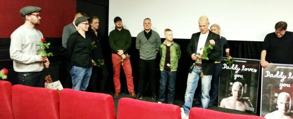 ObscureTRE's tweet photo. Here's a photo from yesterday's premiere of Daddy Loves You. Thanks to @Jussikoivula_fi and everyone else involved! http://t.co/te7rzPj6cf