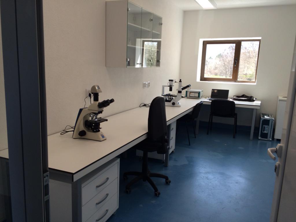 New lab at water-quality monitoring station for Lake #Prespa ready for transfer from <a href="/UNDPMK/">UNDP MK</a> to #Resen municipality