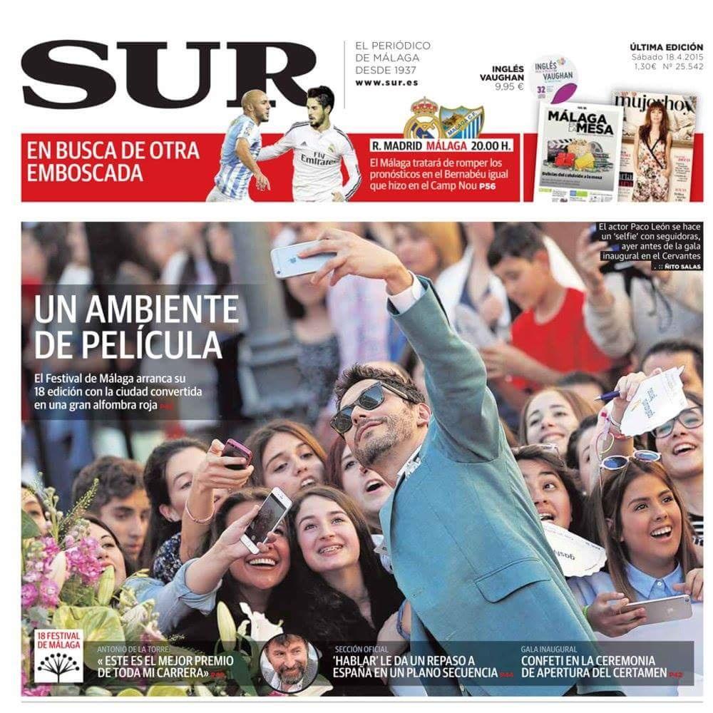 DiarioSUR's tweet photo. Certamen #18FestivalMalaga-@ElPimpiMalaga. Comparte tu foto con #GENTEDECINE y gana una cena y entradas para la gala. http://t.co/ZNocsaOucN