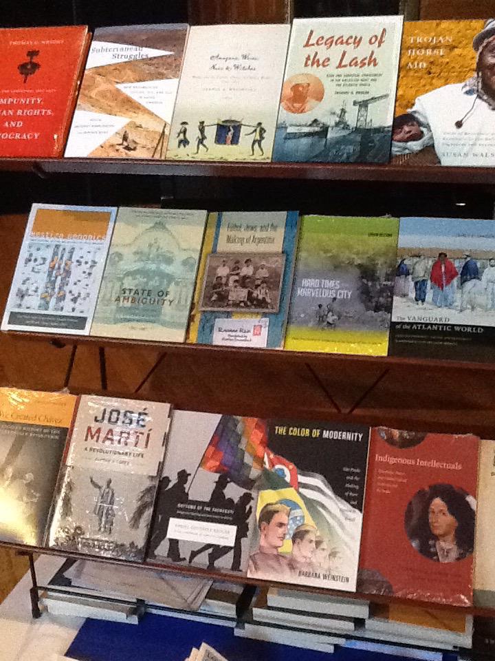 MNGUP_Books's tweet image. It&apos;s the last day of #slas2015. Come and see our fantastic Latin American titles!