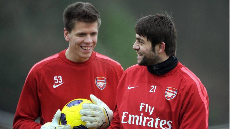 Happy birthday wojciech szczesny and lukasz fabiansku 