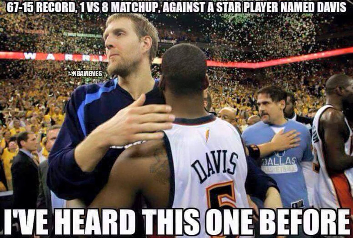 The #1 Golden State Warriors need to beware of the #8 New Orleans Pelicans.