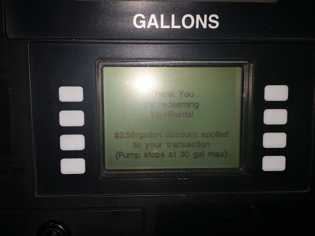 shontee01's tweet photo. Wow! 30 gal of #gas for $0.30 @Brookshires_ . Thanks again to #Yourpoints. Start shopping & save @Brookshires_ !! http://t.co/YWboHHiept