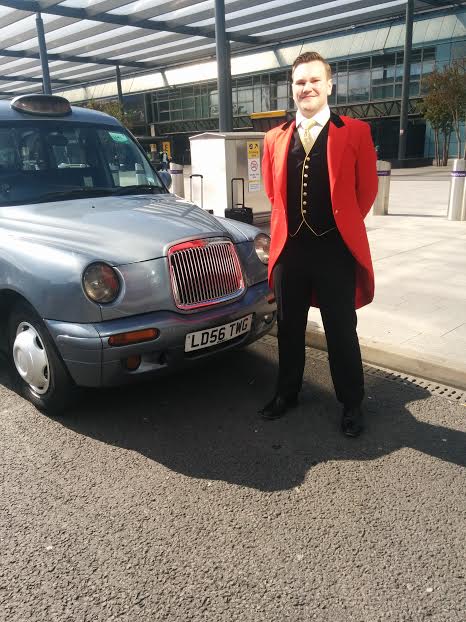 TheGoring's tweet photo. We’re sending Oscar the footman on a journey overseas. More to be revealed next week… #TheUltimateService http://t.co/IeS7EuR7um