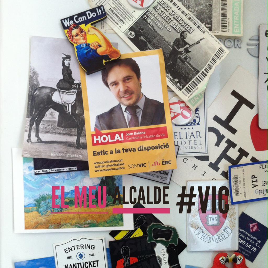 LaYeniGran's tweet photo. Vigatans! Ho teniu clar? #Ballana #Alcalde #Vic #Pencaire #VicLover #ALaMevaDisposició👌📩✌️🏃👔🆙💯 @joanballana @ERCVic http://t.co/bhKG5rWgsQ