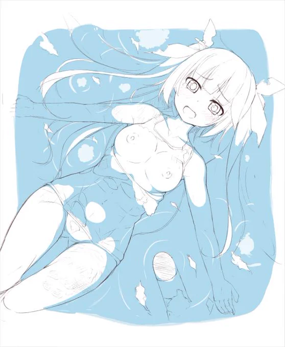 やられちゃったのね、という感じで大破19 