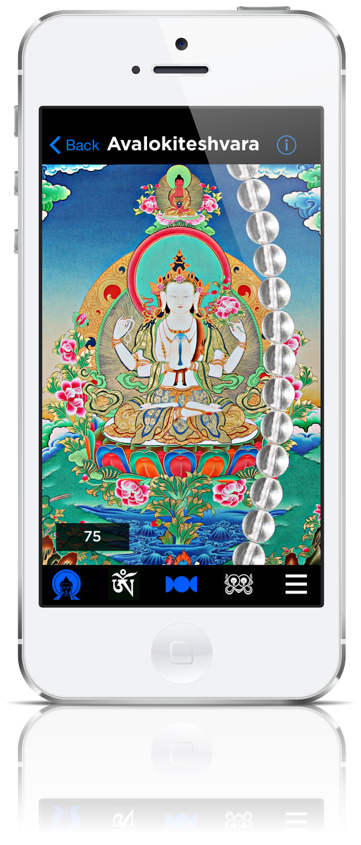 WisdomEyeStudio's tweet image. Keep all your manta practice totals in one place with our new app #vajrayana buddhistmantramala.com