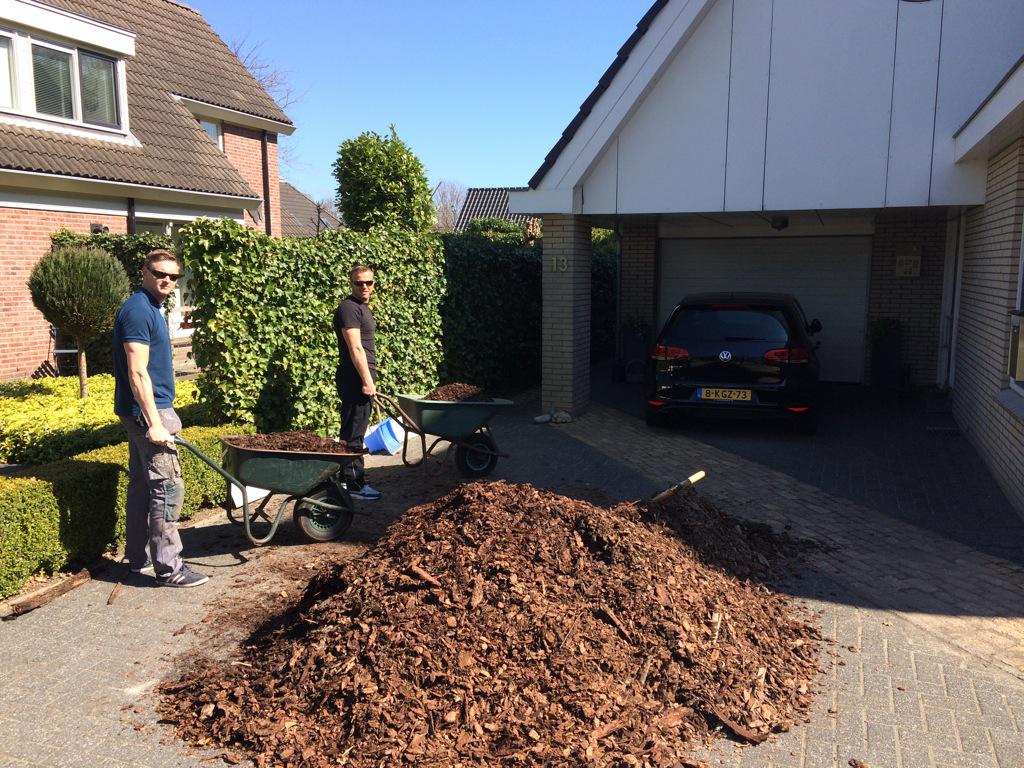 Martenl88's tweet photo. Even een hoveniersbedrijf ingeschakeld 😊 http://t.co/SMDdk9hRhq