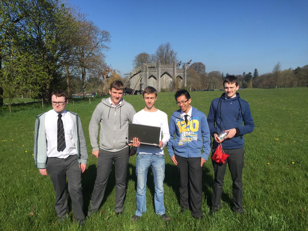 DCS_Cansat's tweet photo. Rocket launch in a few minutes! http://t.co/QkniKkoK9y