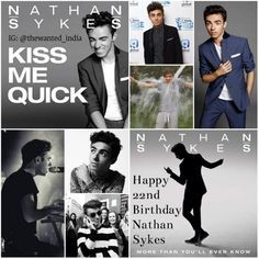 Happy 22nd birthday Nathan Sykes -   