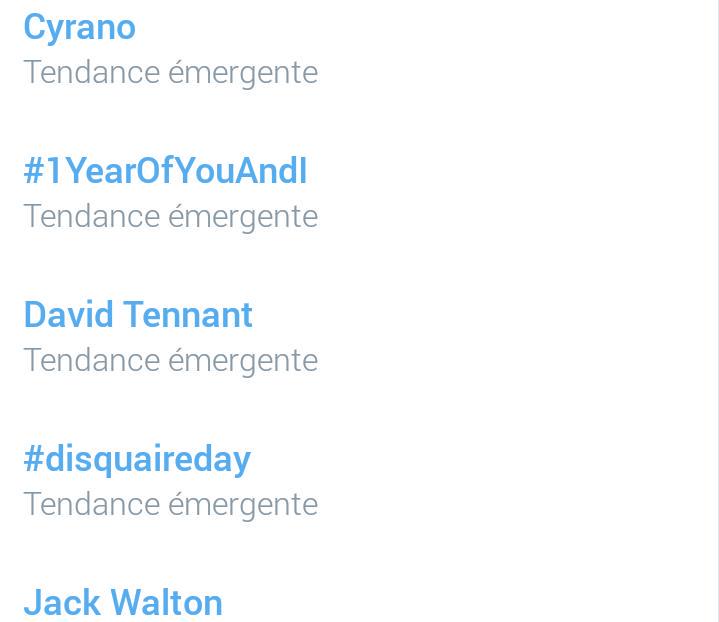 Happy Birthday David Tennant, my favorite Tendance émergente x) 