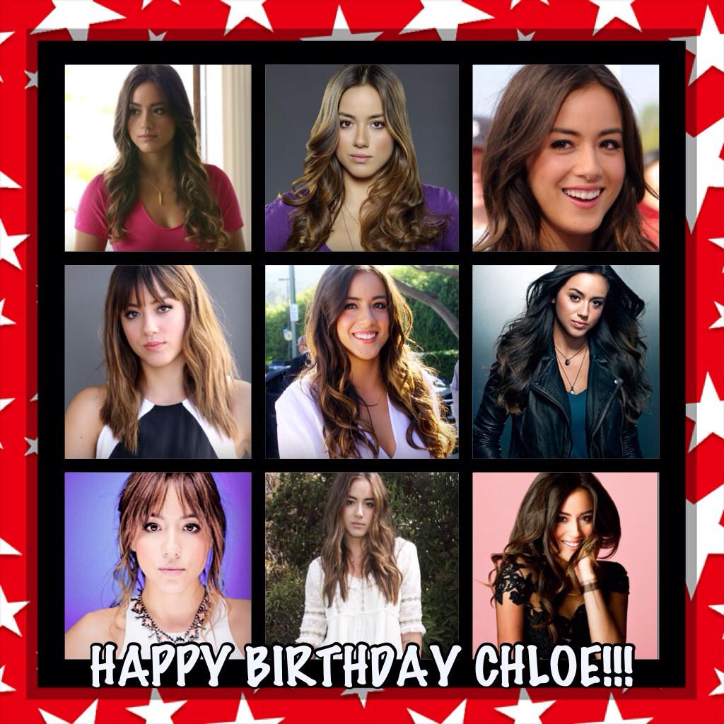 Happy Birthday to Chloe Bennet! XD 