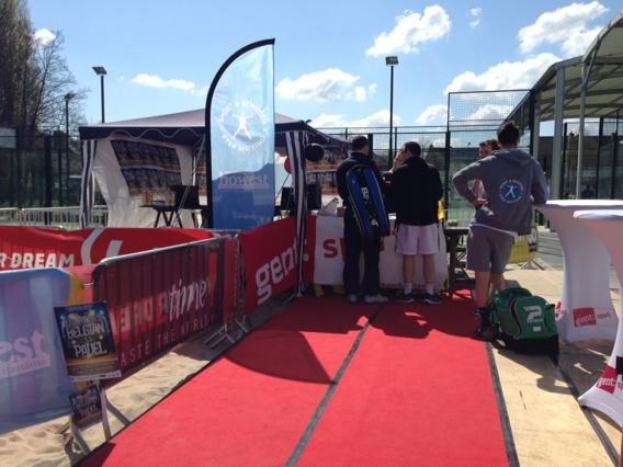ansoenens's tweet photo. BK Padel georganiseerd door studenten #SB- toplocatie - leuk weertje #geslaagd #SPB# @Howest_Sport http://t.co/S7igZE0IIs