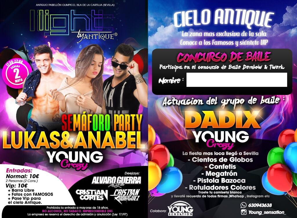 Saracampost19 no te pierdas el fieston del sab 2Mayo en #LightByAntique con invitados especial desde myhv
10€2pers