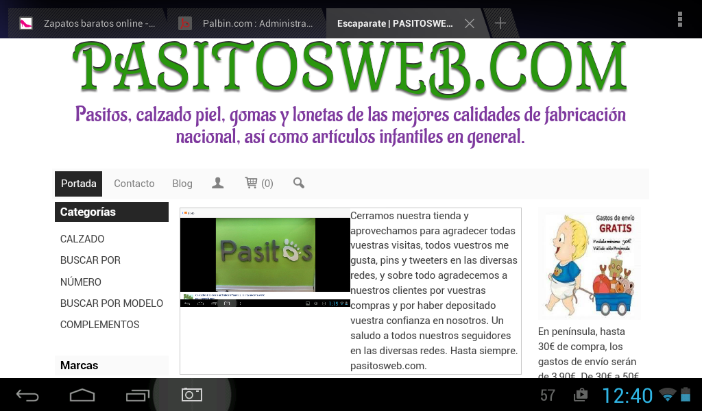 PasitosWebCom's tweet photo. Nos despedimos, gracias a todos. http://t.co/tLwxes0UBk