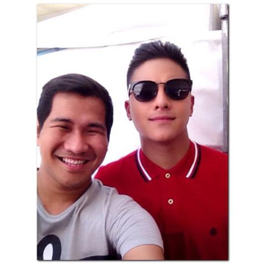 KNSwaggies's tweet photo. "@naughtynate29 : Kota Queen 👸🏻 and Teen King seriousblack_ #ASAPShine @ ABS-CBN ASAP Studio https://t.co/2NzqXMjfUX" http://t.co/tJTYYGUXnT