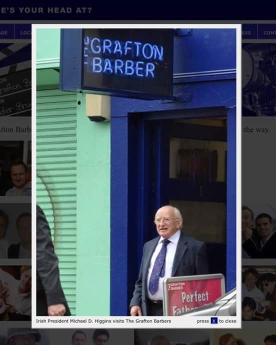 Happy Birthday to our regular client Michael D Higgins!  
