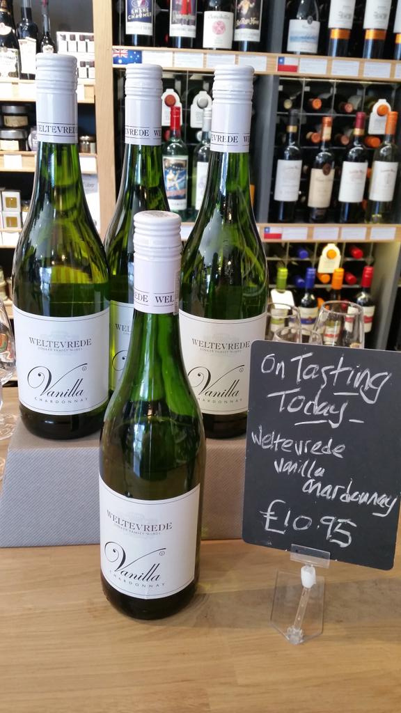 whitmorewhite's tweet photo. Sunshine in a glass on the sunniest day of the year so far. Weltevrede Vanilla Chardonnay from @HarleyWines £10.95 http://t.co/1Kc5MGsryG