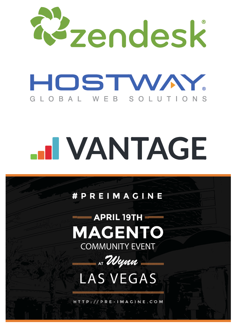 magentogirl: So exited to meet up with our top sponsors @Hostway @gotVantage @Zendesk  at #PreImagine #ImagineCommerce #Magento http://t.co/tbMp7Zzasp