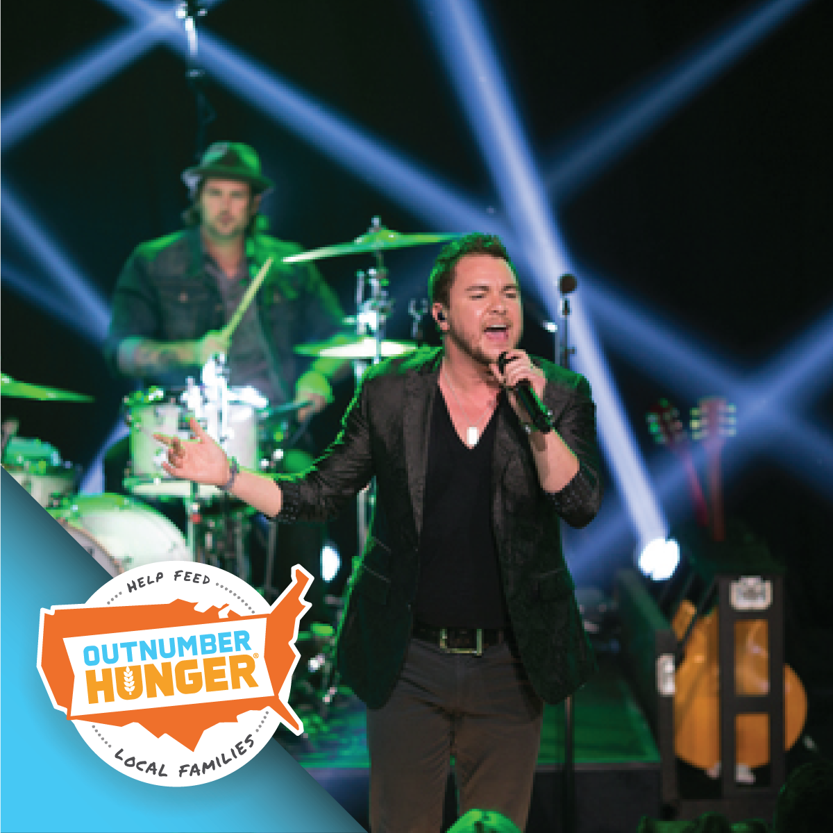 OutnumberHunger's tweet photo. We got chills from @EliYoungBand's performance of Even If It Breaks Your Heart. #OutnumberHunger http://t.co/mxipcNDXQb