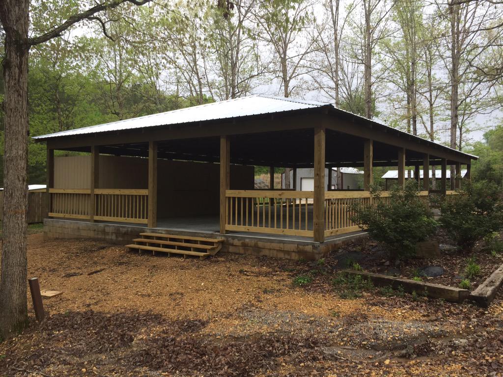 maywoodcamp's tweet photo. The new canteen pavilion! http://t.co/w7XZrApi9p