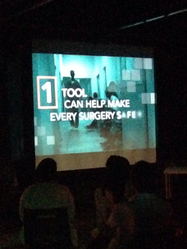 SaferSurgery's tweet photo. Music surges and we're chair edge every time! Amazing work bringing checklists alive @LehmanMillet #LifeboxDay http://t.co/TmmRNMYiMm