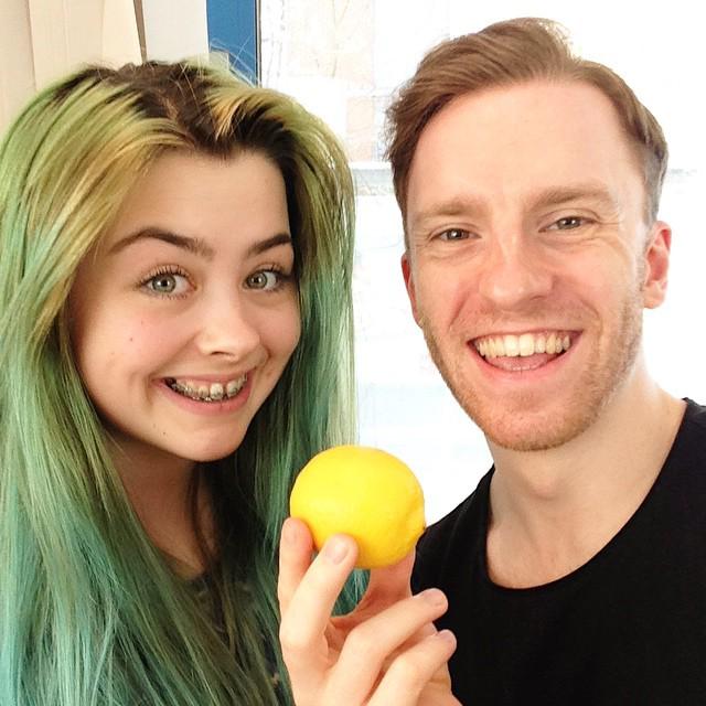 StevenBridges's tweet photo. Just filmed some #lemonmagic :D video out Wednesday! http://t.co/W7yHJwPO62 http://t.co/0z2AM9RTwA