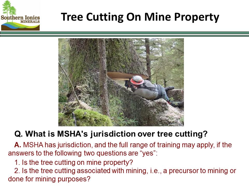 FREE Tree Cutting Hazards ppt added at the ISSP issp-worldwide.com