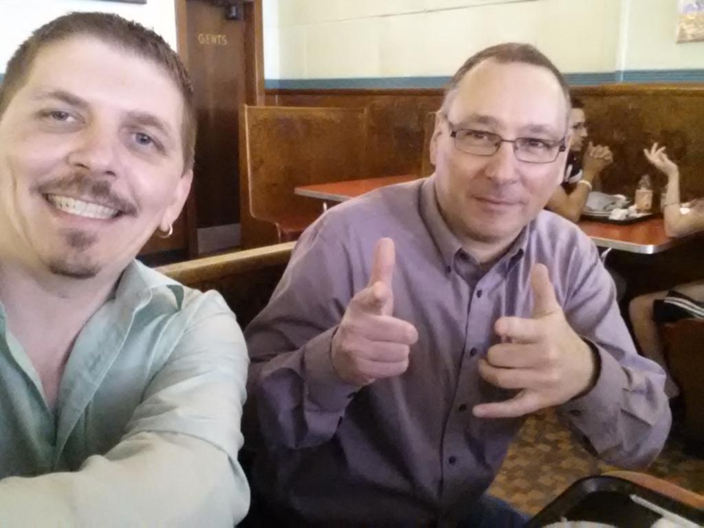 dr_stoney's tweet photo. Loving lunch at coney island #ccscne2015 http://t.co/yIzlAwKDAl