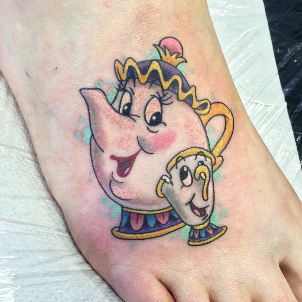 Sarah Cooper Cute Colour Disney Tattoo Done This Morning Beautyandthebeast Chip Mrspotts Foottattoo Sarahmoas Http T Co Ljxe24gjm2 Sarah Cooper Cute Colour Disney Tattoo Done This Morning Beautyandthebeast Chip Mrspotts Foottattoo Sarahmoas Http T Co Ljxe24gjm2