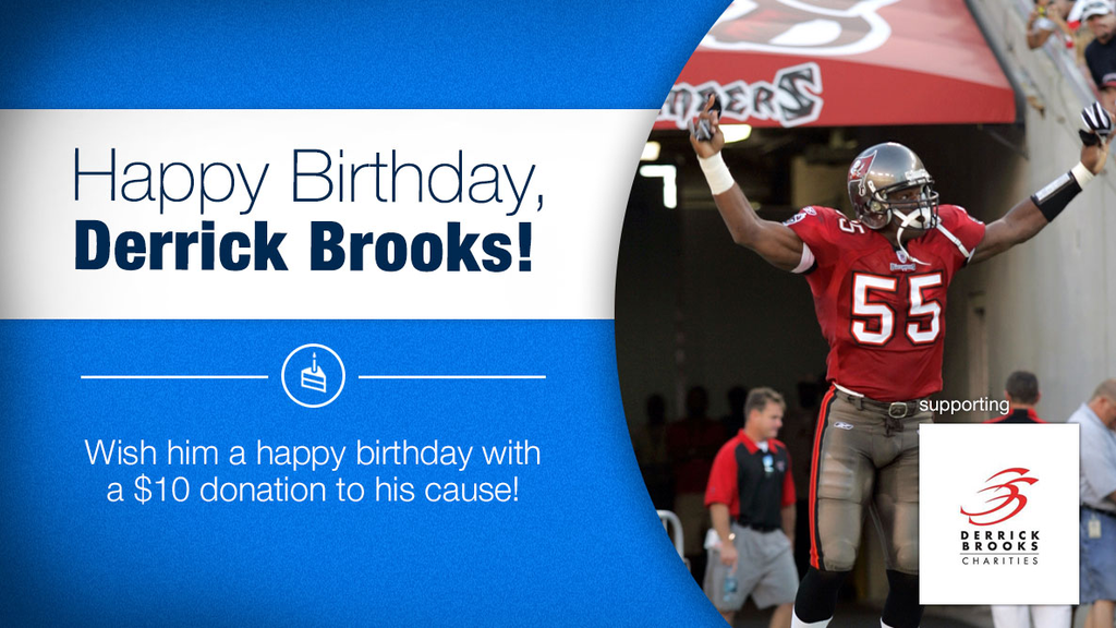 Happy Birthday Wish him happy birthday with a $10 donation to his cause!  