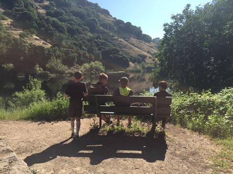 RexStults's tweet image. Lake Marie at top of Skyline Park in Napa. Saturday morning #Scouthike