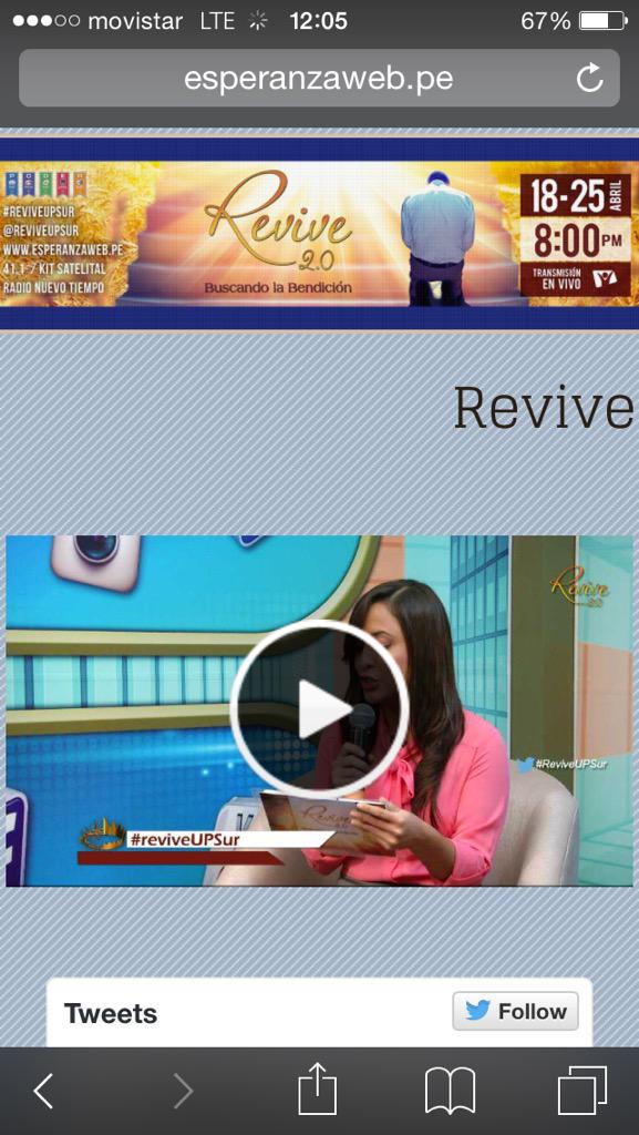 Pr_JaimePerez's tweet photo. Interactúa en video chat de #ReviveUPS por http://t.co/4aHJrXRZtG http://t.co/2pl3753mSR