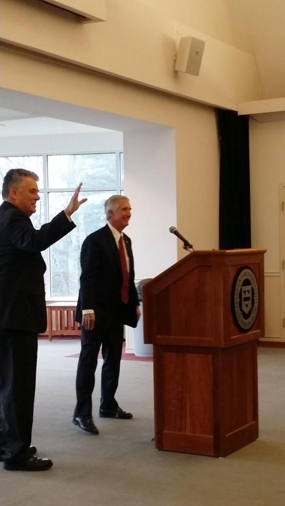 ALNPAC's tweet image. Great seeing Andy Card former White House Chief of Staff and President of Franklin Pierce University. #FITNSummit