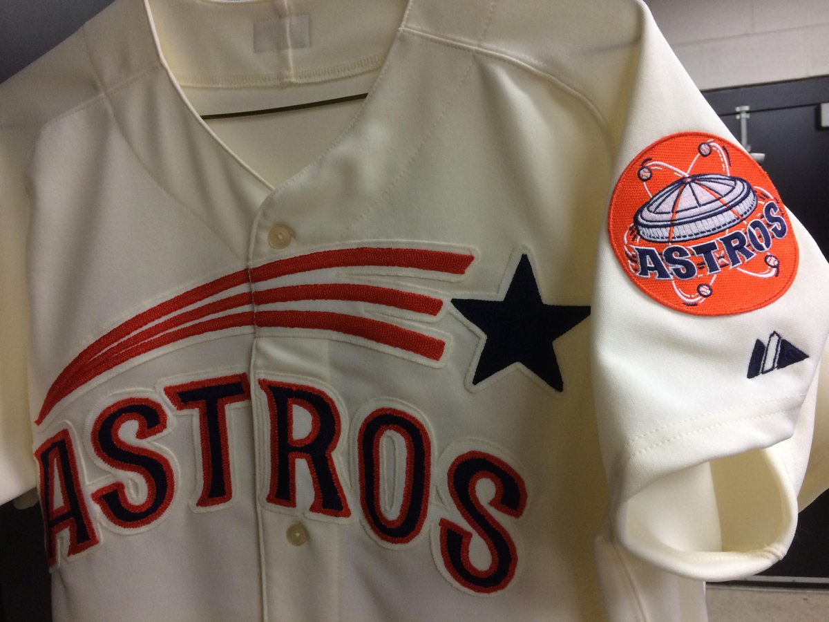 Houston Astros on X: 1965 throwback #Astros jerseys ready for