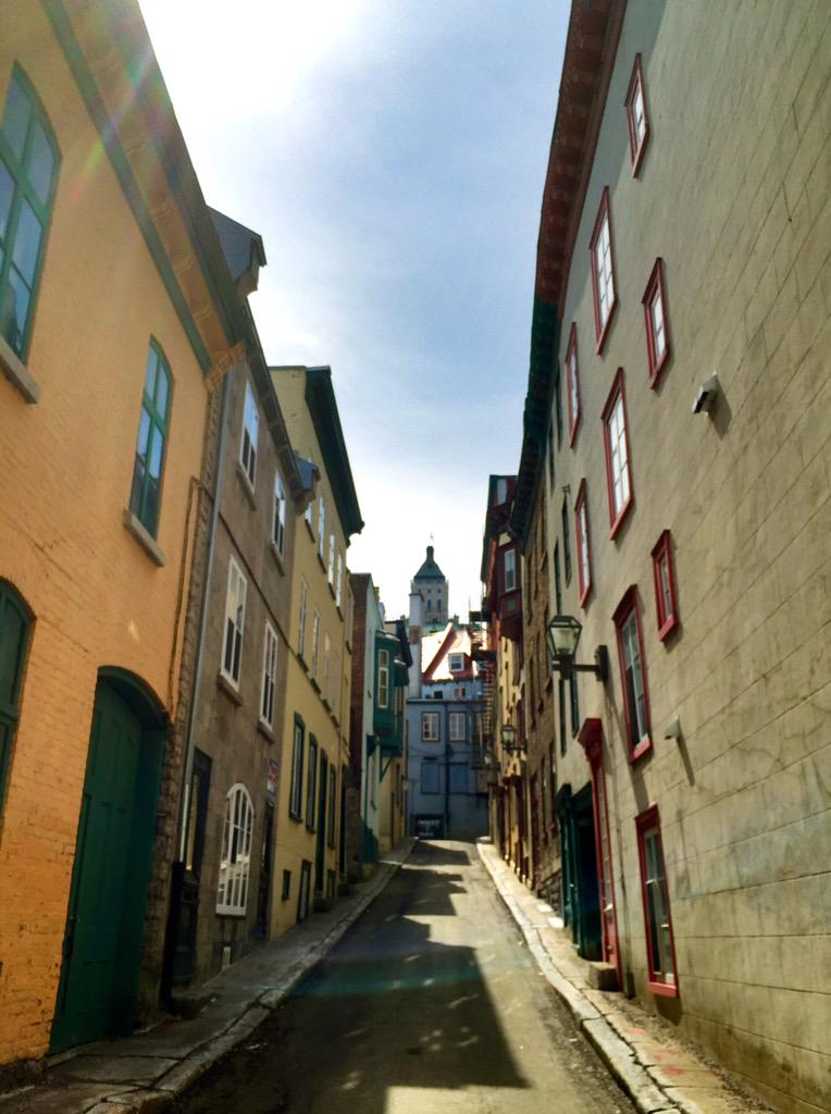 Quebec City right now:::