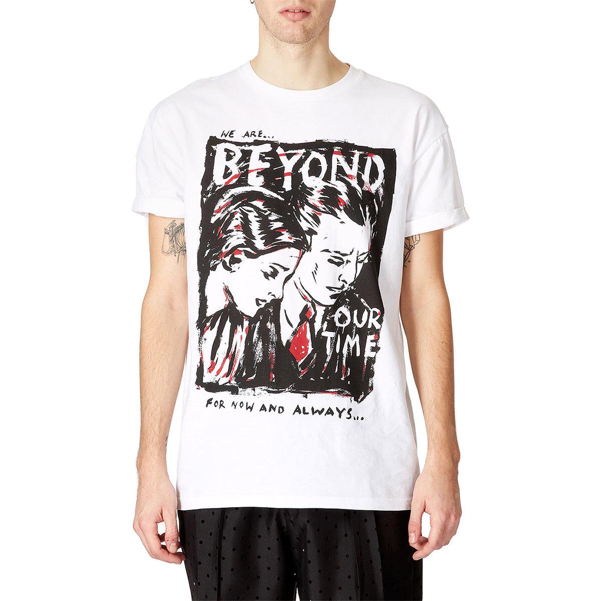 MyStylinsonTeam's tweet photo. #NEW  Louis wore ss13 TMD Beyond Print Crew t shirt from Topman Design Collection - £40 - 17.04.2015 http://t.co/e6FVt6yeO7
