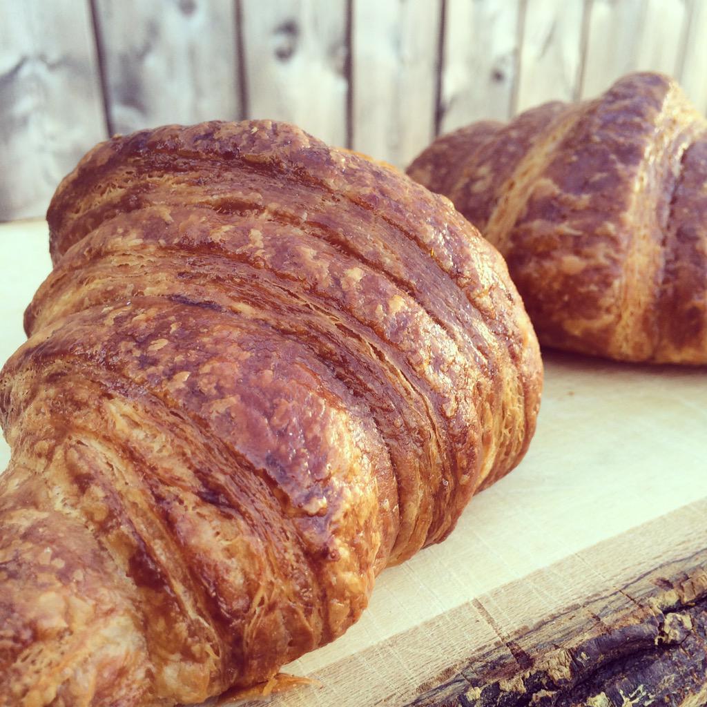kjvdberg's tweet photo. @ETT_BreadBar All Butter Croissants made just for you #HamOnt - because we love you. http://t.co/C8460xERln