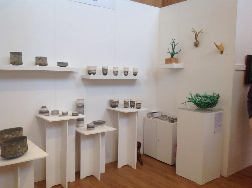 NataliaDiasArt's tweet photo. Visit us at Penarth Pier until 5pm today and 10 till 5 tomorrow @FireworksClay @CdfArtsColl http://t.co/ygrF9TFwca