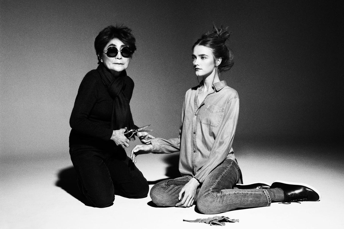 yokoono's tweet photo. Cut Piece 2015
W Magazine
http://t.co/4ZcWJGLiyZ
photo by Pari Dukovic
#YokoMoMA
#SURRENDERTOPEACE http://t.co/tl4l9RzHEh
