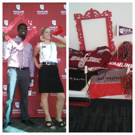 Admission_HU's tweet photo. The photo booth is ready at Admitted Student Day! #imapiper http://t.co/LUPCThQ9wj