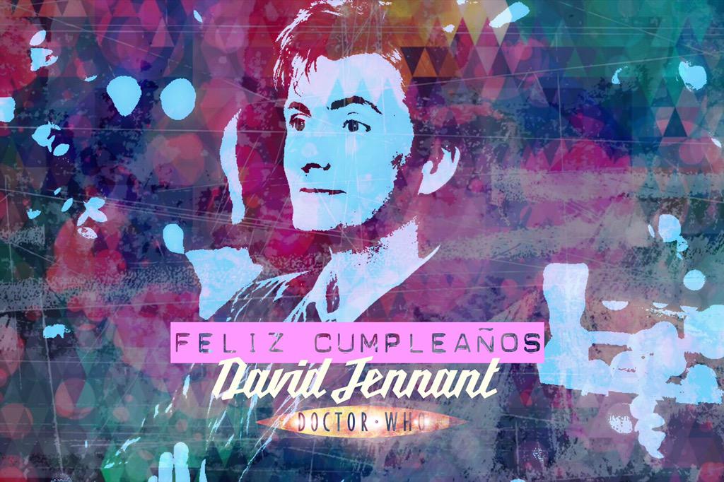 PGallifreyEsp's tweet photo. FELIZ CUMPLEAÑOS a #DavidTennant (44 hoy), el magnífico #10thDoctor 
#allonsY #DoctorWho #Barcelona #IDontWantToGo http://t.co/R7tbabiI7Z