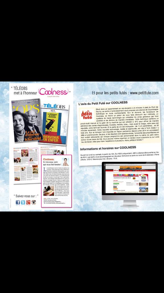 Rdv dans l'Actu sur coolness.fr pour les derniers articles presse