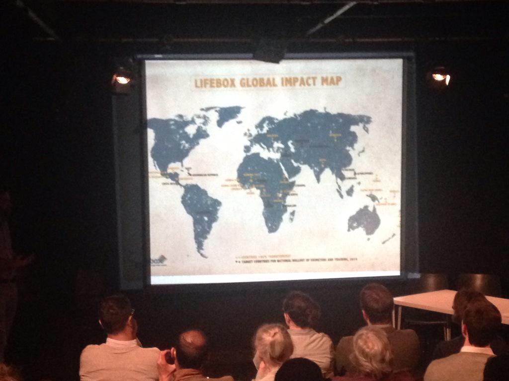 FDengu's tweet photo. Global reach of  #LifeboxDay - http://t.co/VJw3TpQ4g2
