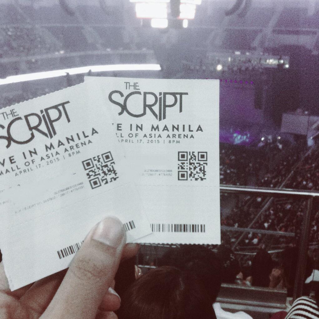 heyariadna's tweet image. We&apos;ll remember this night when we&apos;re old and gray 🎶🎶 #TheScriptinMNL #NSWSTour