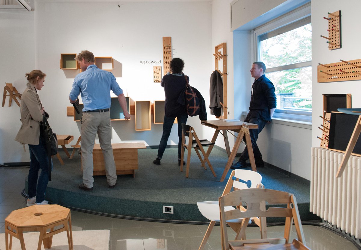 _designjunction's tweet photo. Sustainably manufactured and developed from their original collection for children @WeDoWood exhibit at #editMilan http://t.co/xo9wKi1SJF